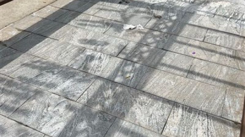 水磨石地面改色，焕新不止于表面